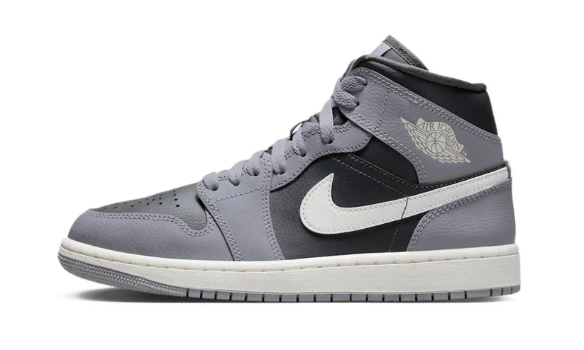 AIR JORDAN 1 MID CEMENT GREY (W)