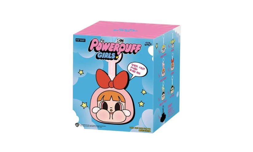 Pop Mart CryBaby x Powerpuff Girls Series Vinyl Face Plush Blind Box
