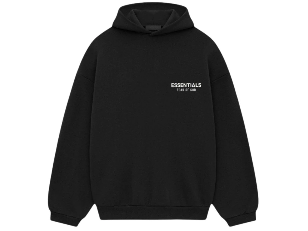 Fear of God Essentials Hoodie (FW24) Black