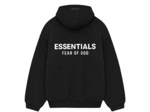 Fear of God Essentials Hoodie (FW24) Black