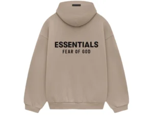 Fear of God Essentials Hoodie (FW24) Desert Sand