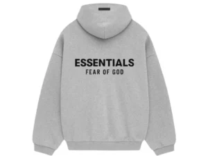 Fear of God Essentials Hoodie (FW24) Light Heather Gray