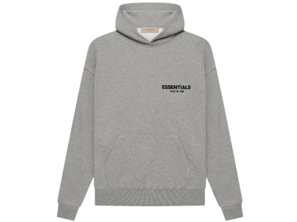 Fear of God Essentials Hoodie (SS22) Dark Oatmeal
