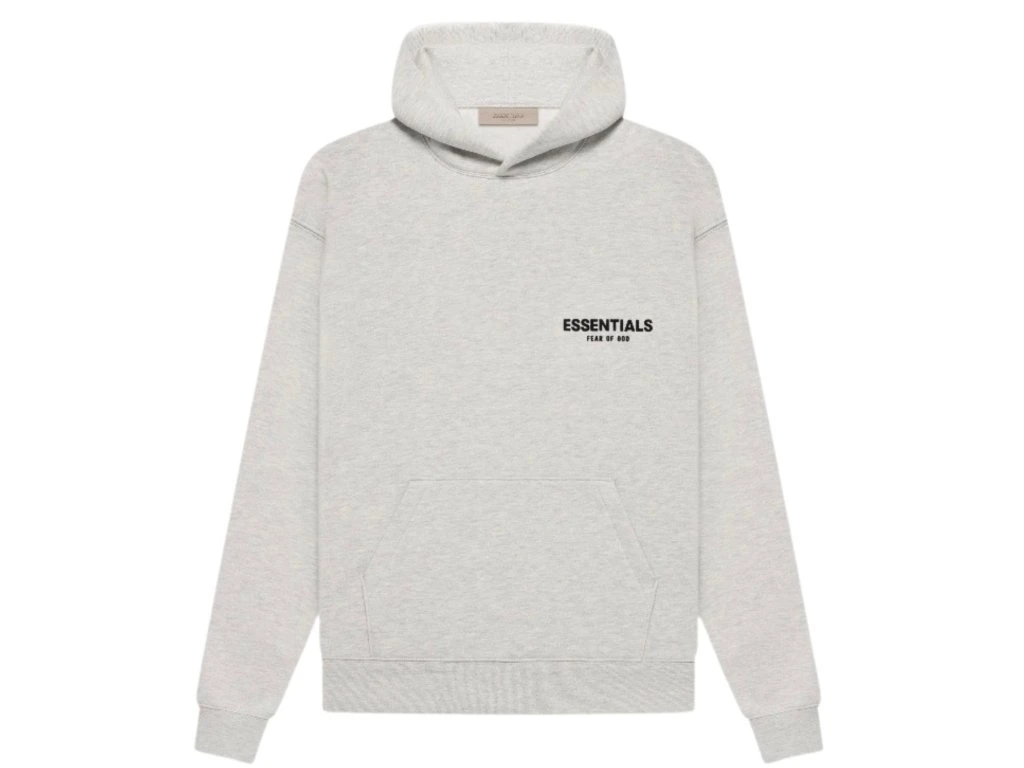 Fear of God Essentials Hoodie (SS22) Light Oatmeal