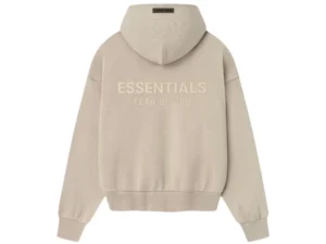 Fear of God Essentials Hoodie (SS25) Timber
