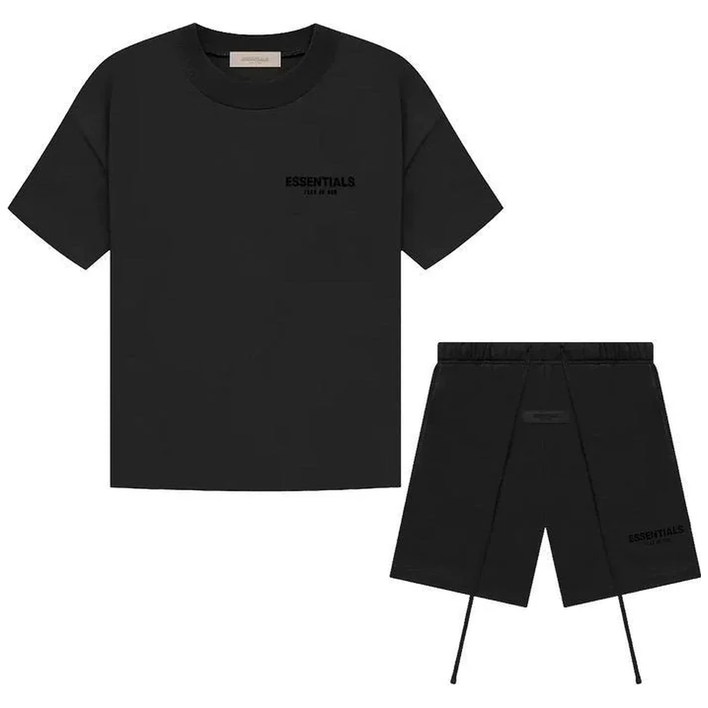 FEAR OF GOD ESSENTIALS STRETCH LIMO/BLACK SUMMER SET
